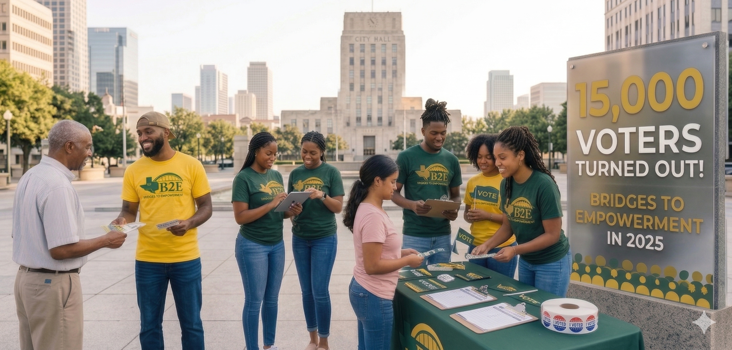 Bridges to Empowerment turned out 15,000 voters in 2025